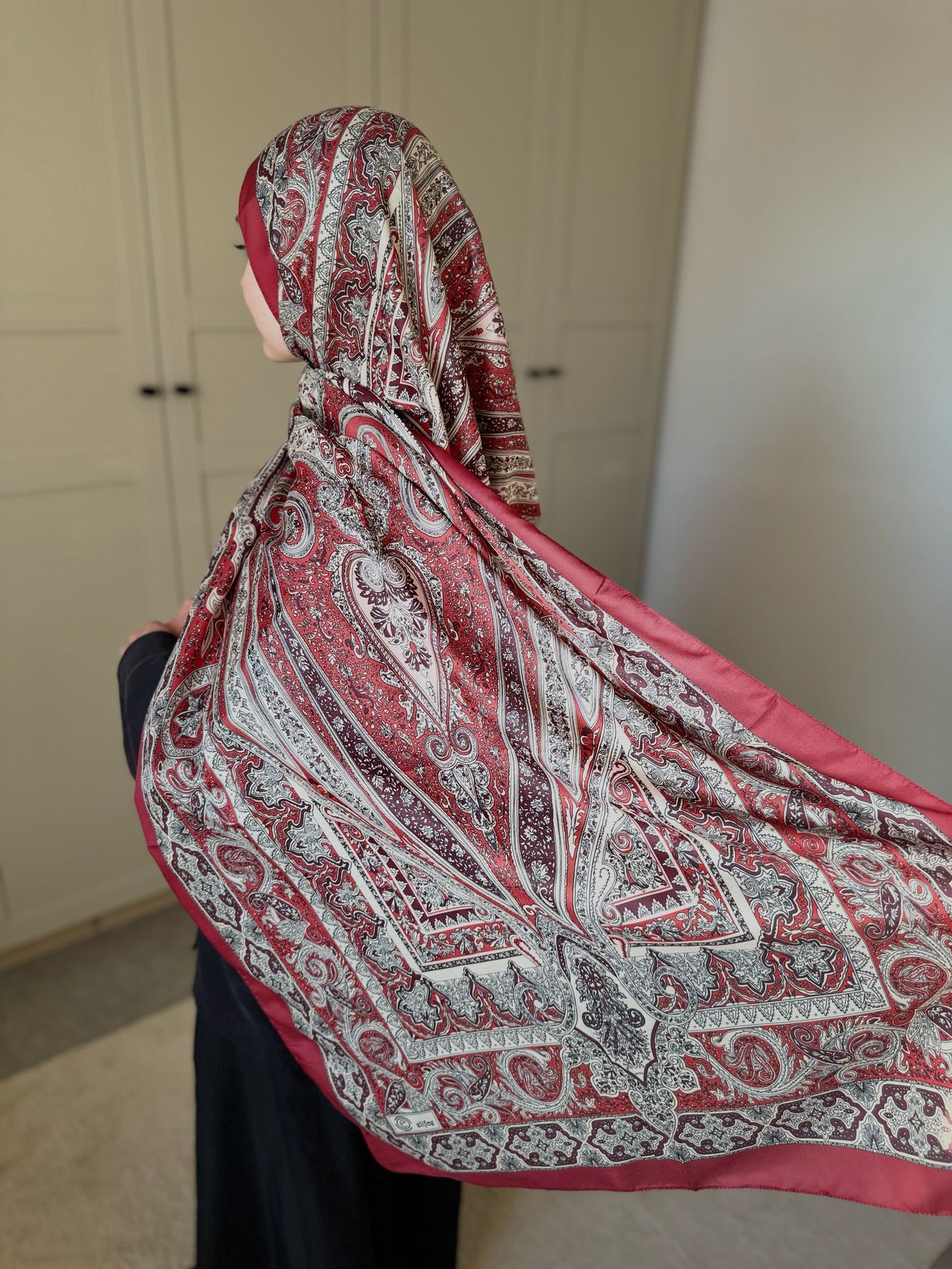 Foulard Bordeaux