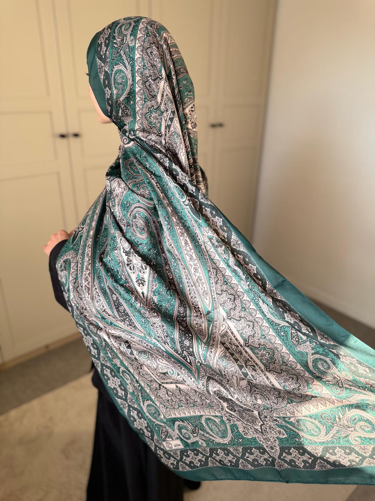 Foulard Emeraude Orientale
