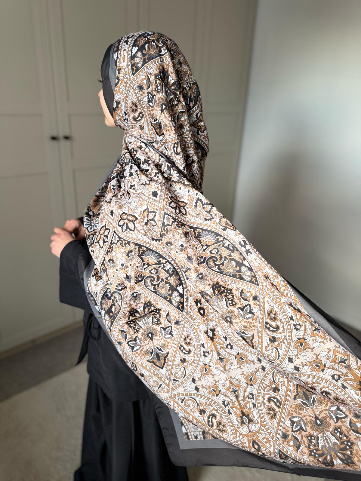 Foulard Noir Jaune