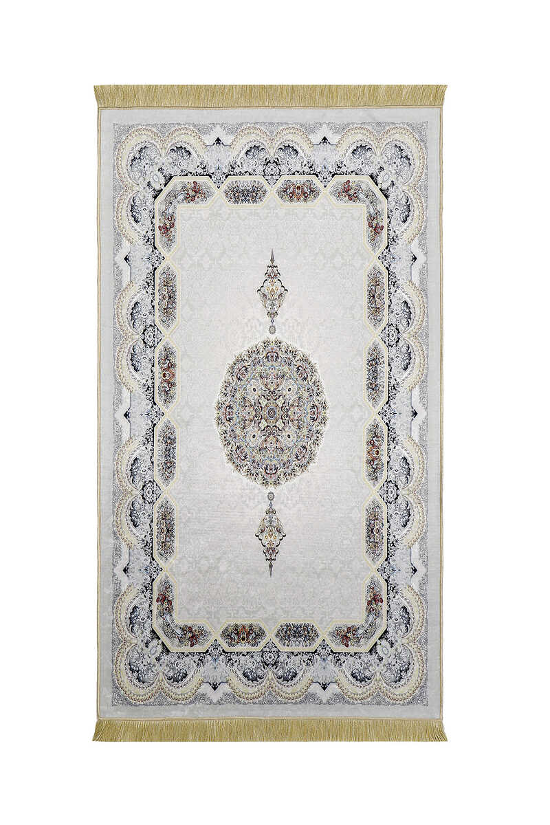 Turquoise Velvet Prayer Mat