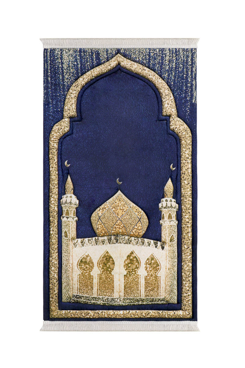 Tapis de Prière en Eponge Matelassé Mosquée