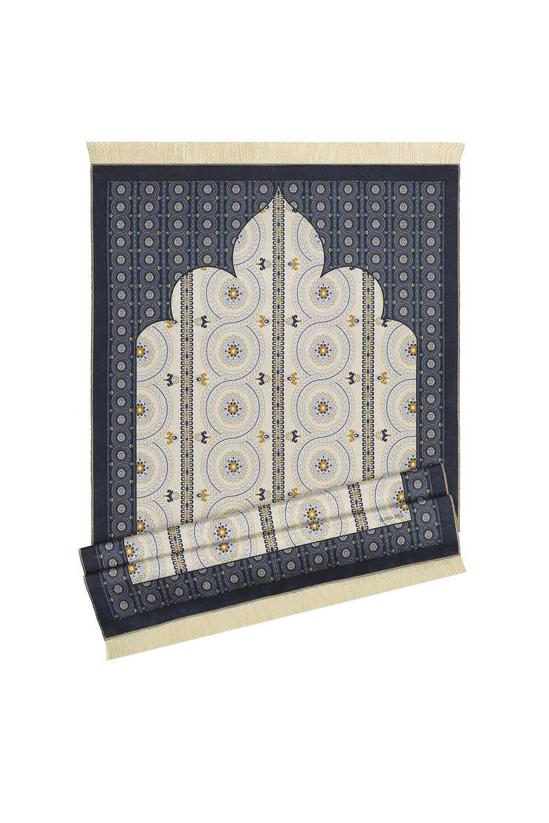 Turquoise Velvet Prayer Mat