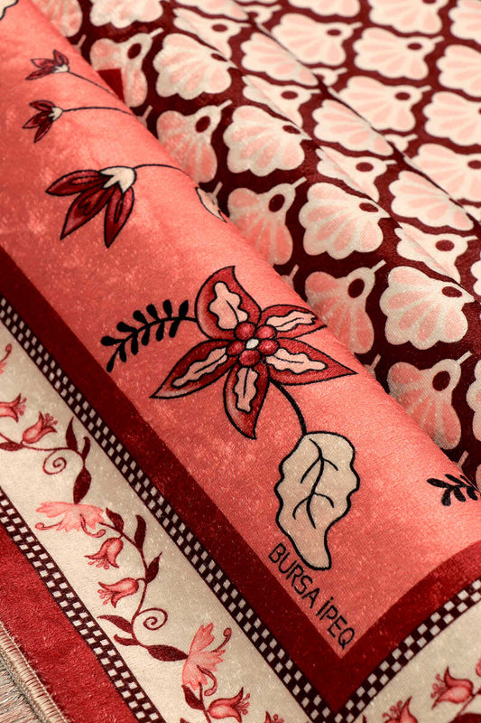 Tapis de Prière Velours Grenade