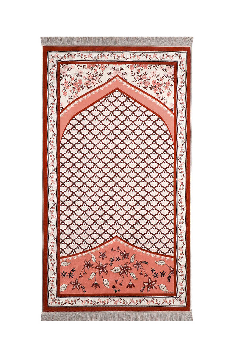 Turquoise Velvet Prayer Mat
