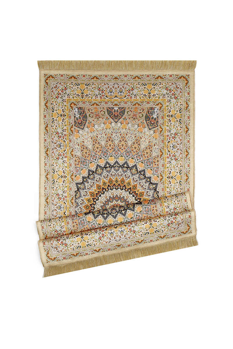 Turquoise Velvet Prayer Mat