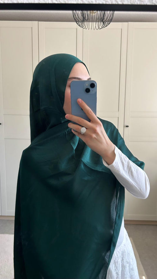 Foulard Janjan Vert Emeraude