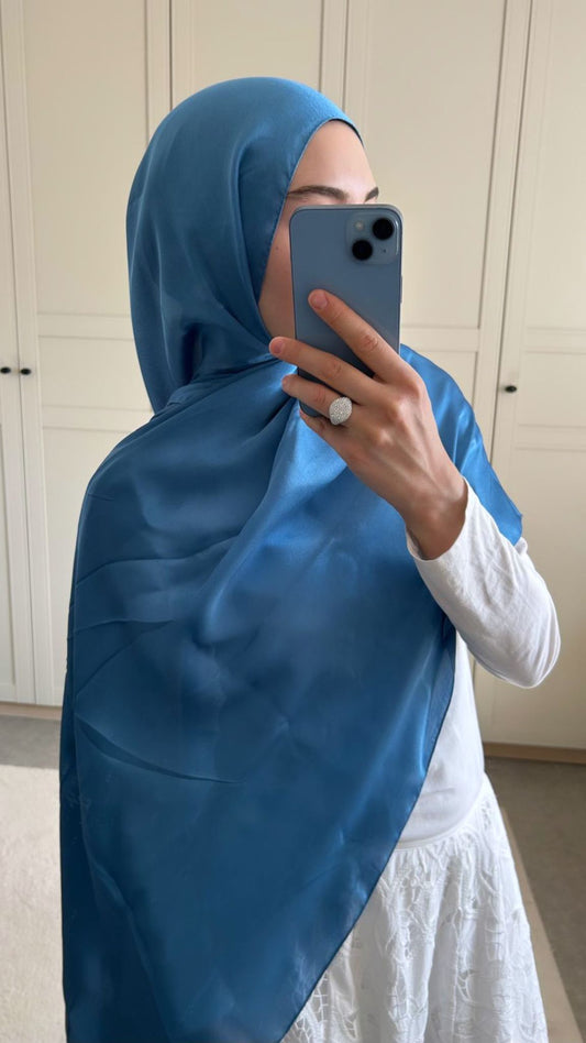 Foulard Janjan Bleu
